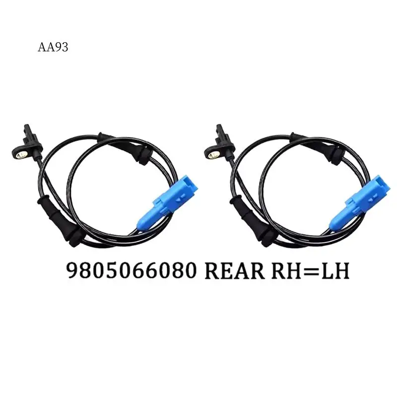 

AA-4Pcs For Citroen C3 Aircross II III C4 Cactus 2008 I 301 Front Rear ABS Wheel Speed Sensor 9805066080 9810846080