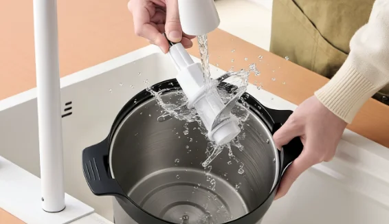 6L Stainless Steel Automatic Square Design Electric Meat Grinder Multi-Speed Home Commercial Use Portable Meat Processing