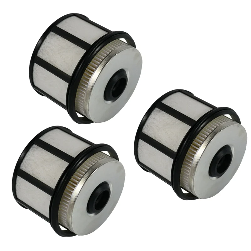 3 Pcs Fuel Filter Kit FD-4596 Fit for Ford F & E Series 7.3L Powerstroke Diesel F-250 F-350 F-450 F-550 E-350