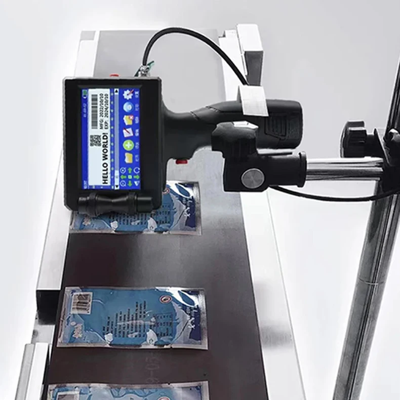 120cm Handheld Inkjet Printer Brackets Stainless Steels Stand Holder for Printin