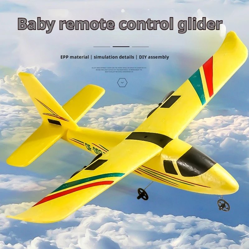 lifea-folora-qf002-モデル航空機組み立て式固定翼フォームリモコン航空機グライダー-2チャンネルセスナ玩具航空機