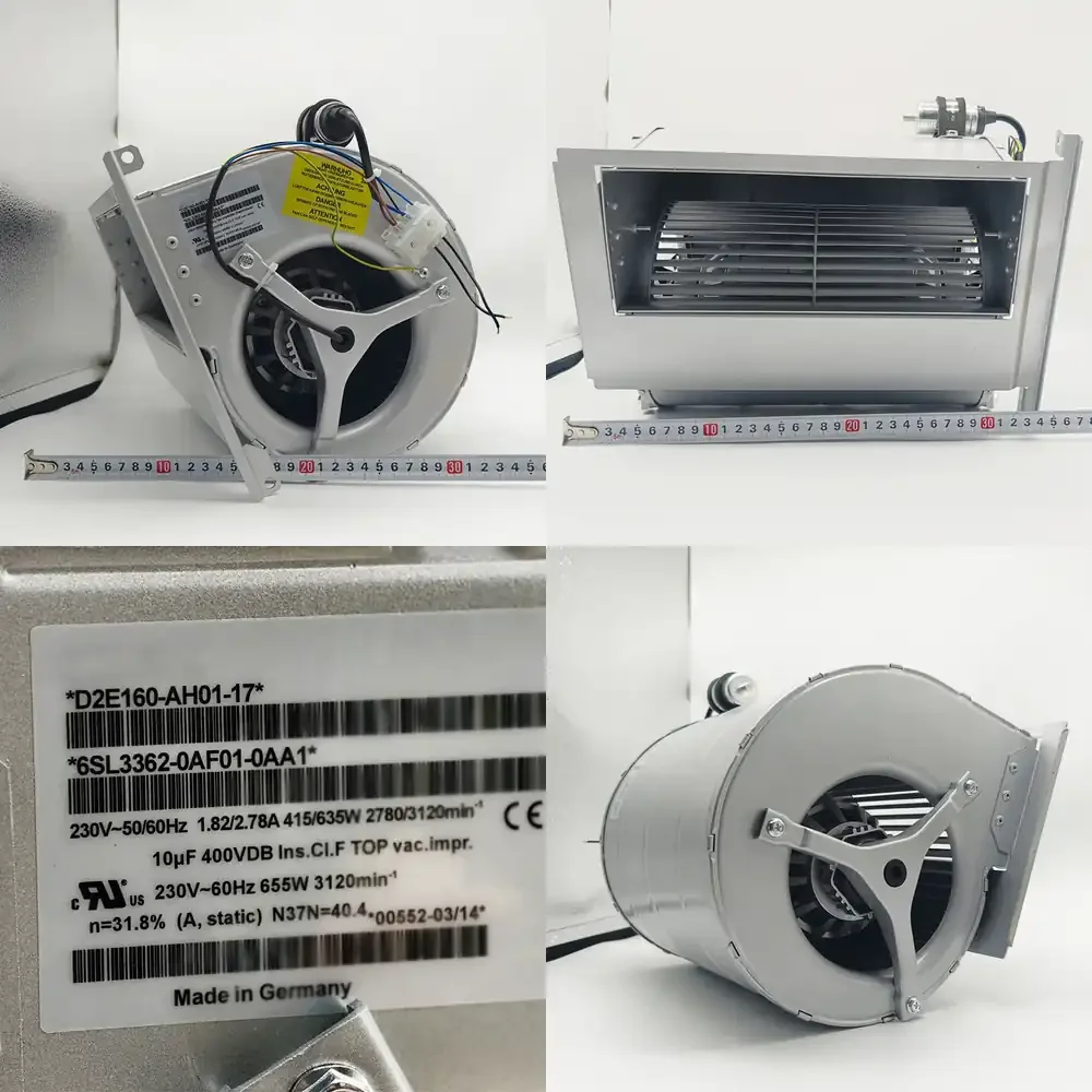 

Original 100% Working M2E074-LA D2E160-AH01-17 230V 300W 425W Cooling Fan for Laptop Desktop Server Power Supply HVAC