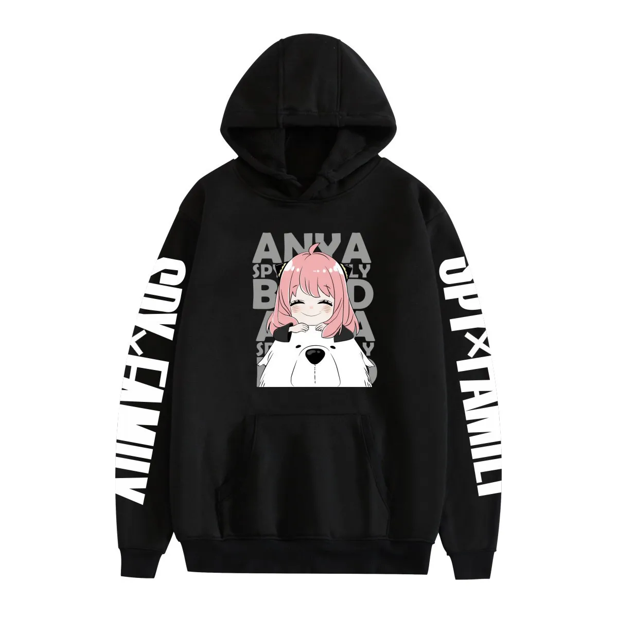 Anime Spy X Family Character Creative Fun Fashion Matching Casual Life Hoodie Women's Clothing Sports Style Street Trend