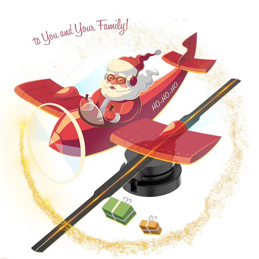 

3D голографическая проекция, рекламный светильник, приложение, подключенная ховерсирующая стереоскопическая рекламная машина для торгового центра