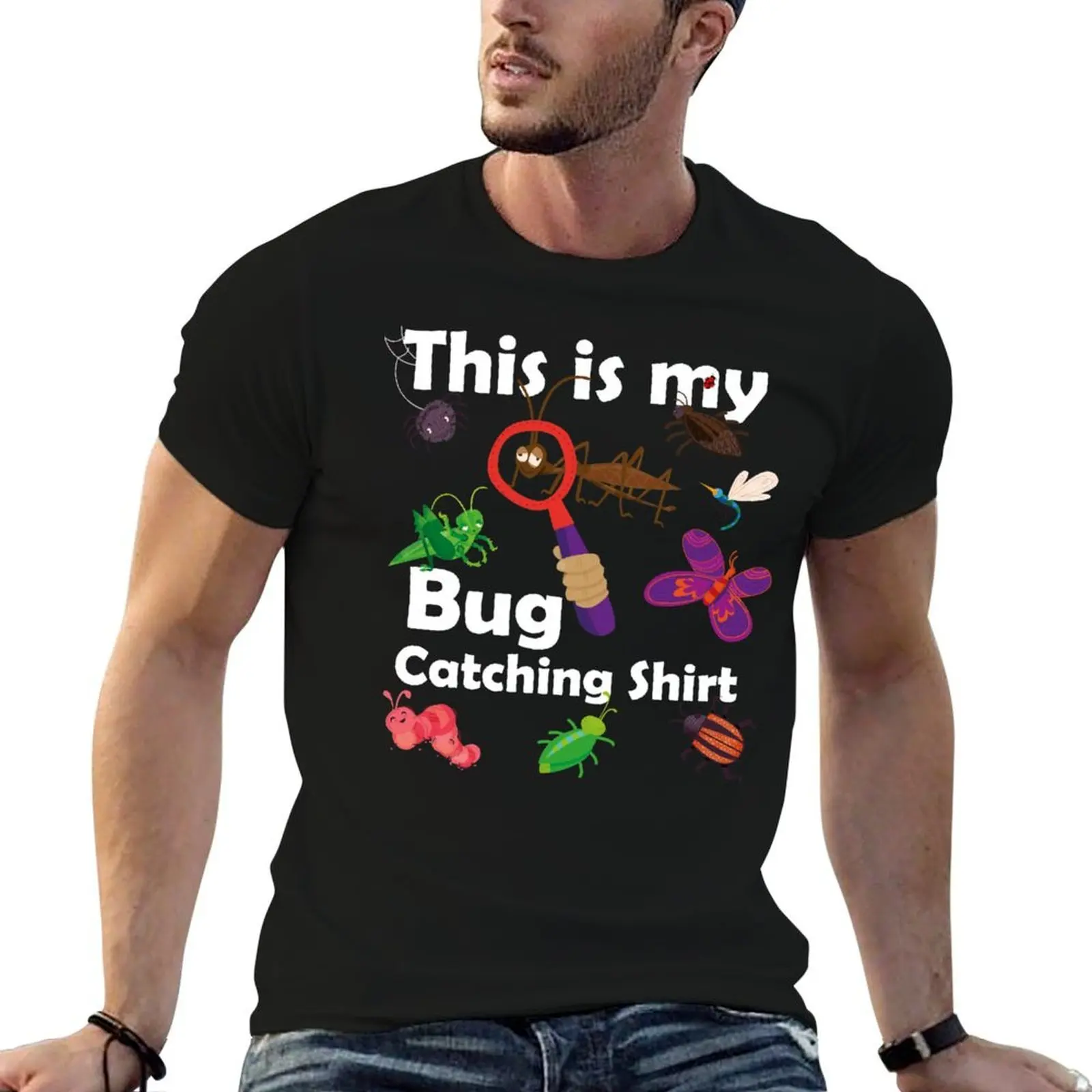 

This Is My Bug Catching Shirt - Fun Insect Design For Boys & Girls T-Shirt t shirt for man man t shirt graphic T-Shirt