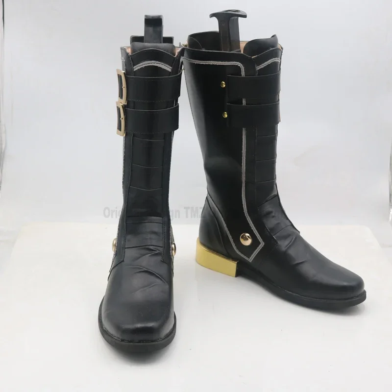 

God Eater Julius Visconti Обувь для косплея Сапоги Хэллоуин Косплей Костюм Аксессуары