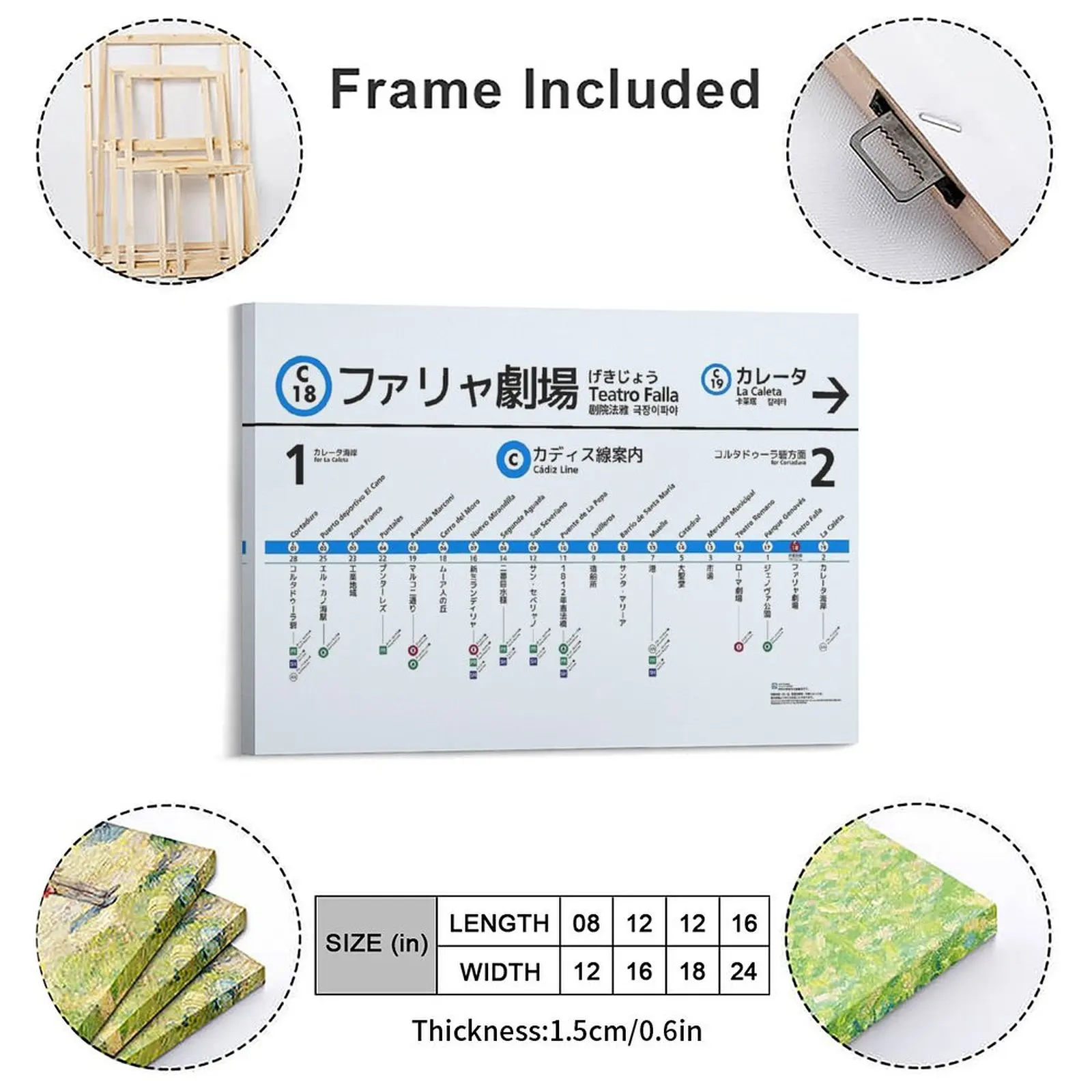 Yamanote Line Ikebukuro 2020 Ekimeihyo Cadiz Subway Line Falla Theater Nippori Yoichi Station Print Wall Cave Tin Sign