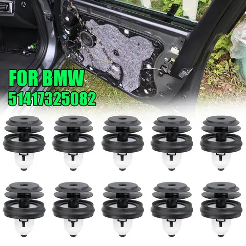 Car Interior Door Trim Panel Retainer Clips 51417325082 For BMW 3 5 6 X5 X6 X7 Z4 F90 F90N G30 G30N G31 G31N G38 G38N