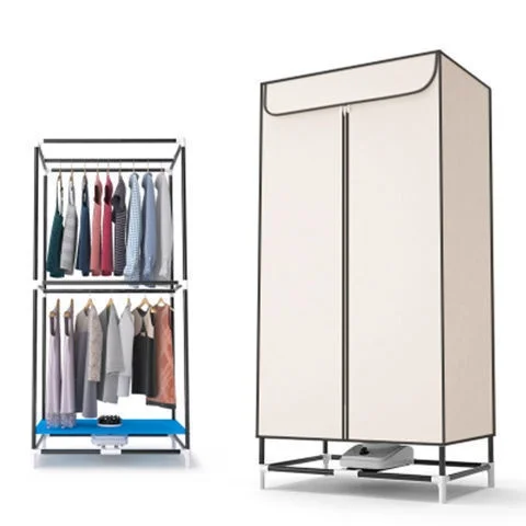 의류 건조기 전기 옷장 접이식 스테인리스 스틸 랙 대용량 가정용