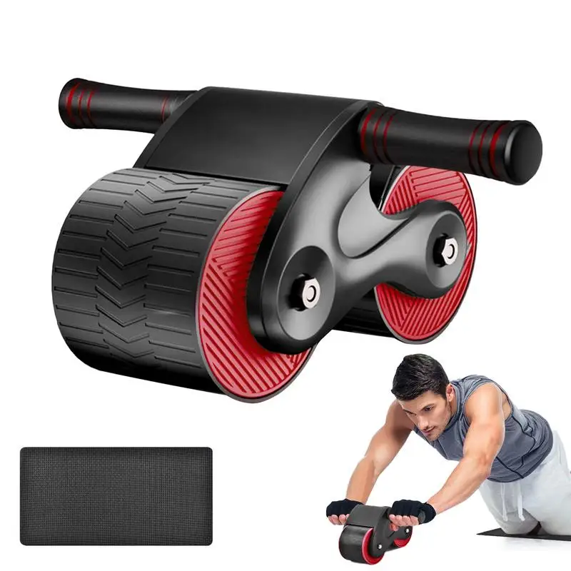 Abdominal Roller Abdominal Exercise Wheel Roller Automatic Rebound Abdominal Exercise Wheel Roller Sturdy Home Gym Exercise