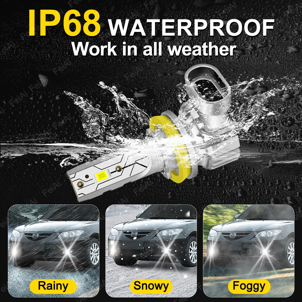 الجبهة LED أضواء الضباب لبيجو 3008 2017 2018 2019 2020 3008 LED مصابيح الضباب ثنائي اللون أبيض أصفر الليمون الأخضر وامض #6