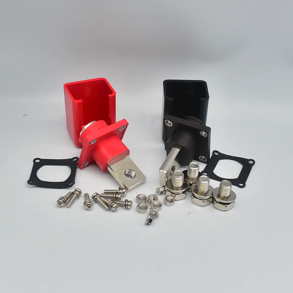 Square Full Copper Wire Column through Wall Type New Energy Storage Battery Terminal High Current 100A/120A/150A/200A/300A