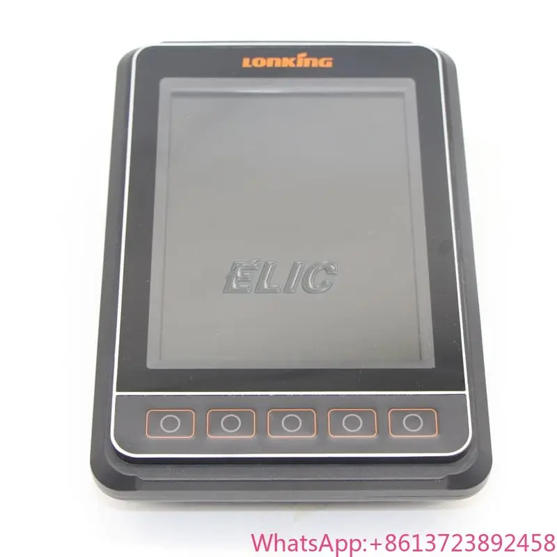

ELIC CDM6080E Excavator Display Panel WK057-30 Monitor for LONKING Replacement