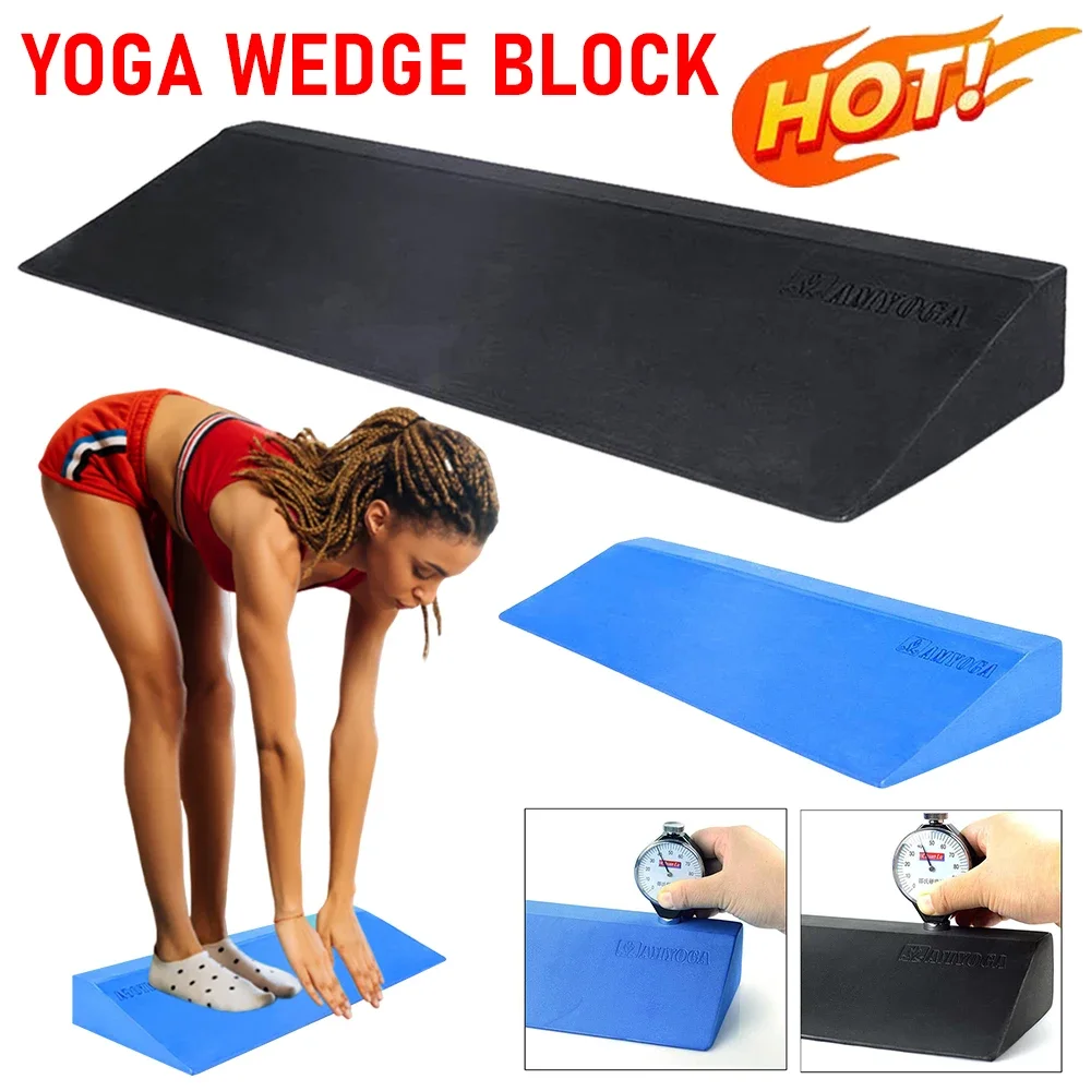 

Yoga Wedge Block Stretch Slant Board Lightweight Wrist Lower Back Support Exercise Pilates Inclined Board for Gym Fitness Sports