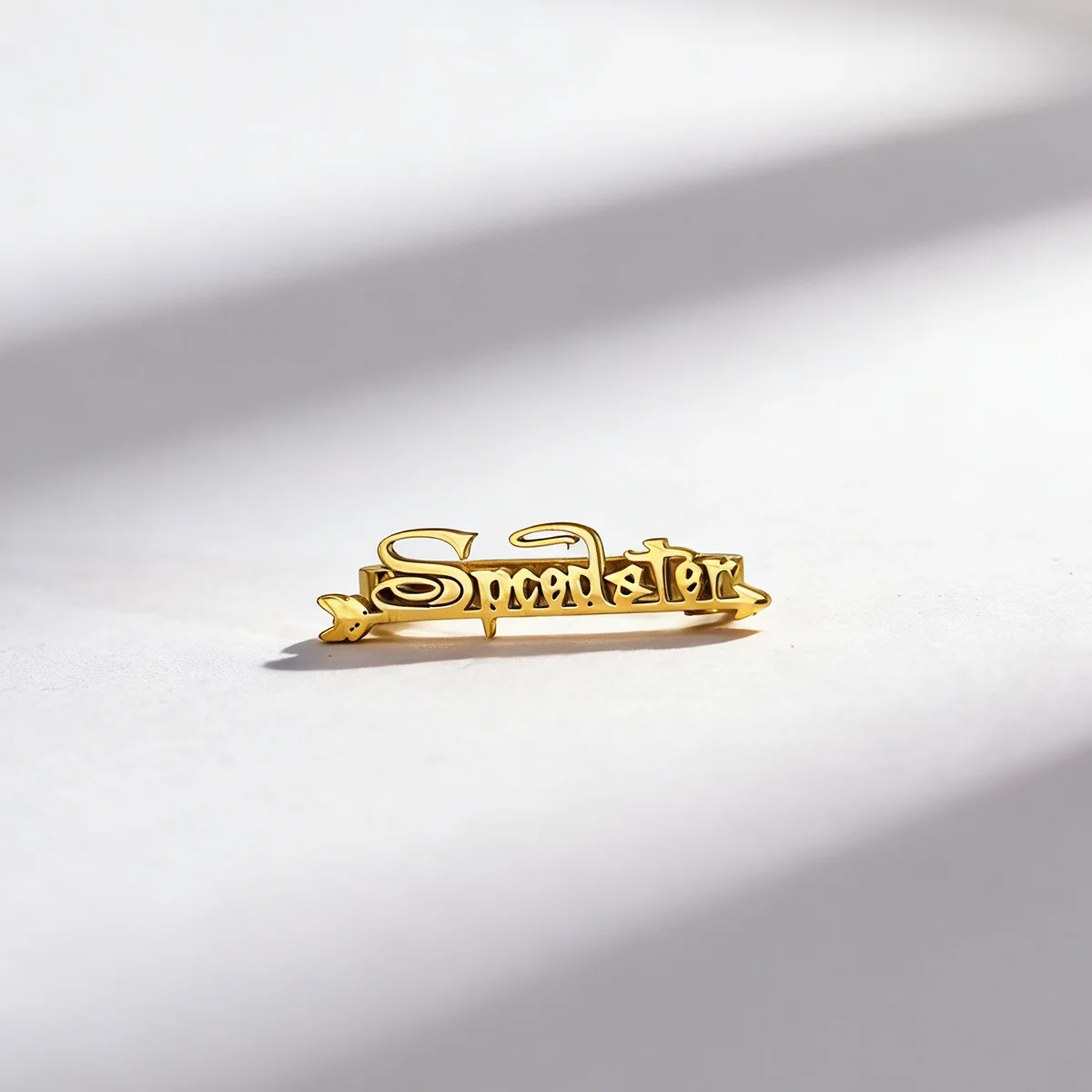 Chandler Trendy Custom Cursive Name Arrow Watch Band Charm, Aesthetic Script Letter Metal Ring, Watch Jewelry for Lovers