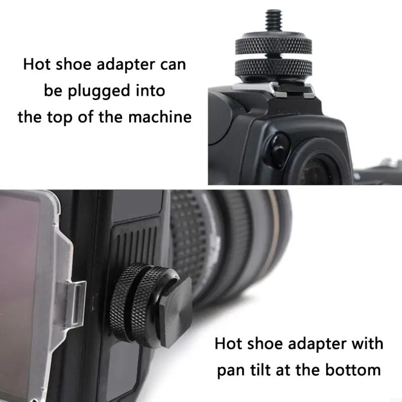 Алюминиевый сплав 1/4 двойной слой горячей обуви для преобразования винт -винт камера 1/4 камера 1/4