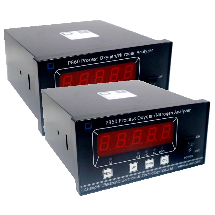 

Hot Sale P860 Oxygen Nitrogen Analyzer Used for Oxygen Nitrogen Generation Machine