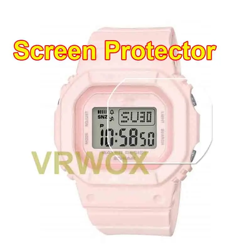 

2PCS/3PCS TPU Screen Protector For Watch BLX-560 BGD-5000 BGD-500 BGD-525 HProtector Nano Explosion-proof Film