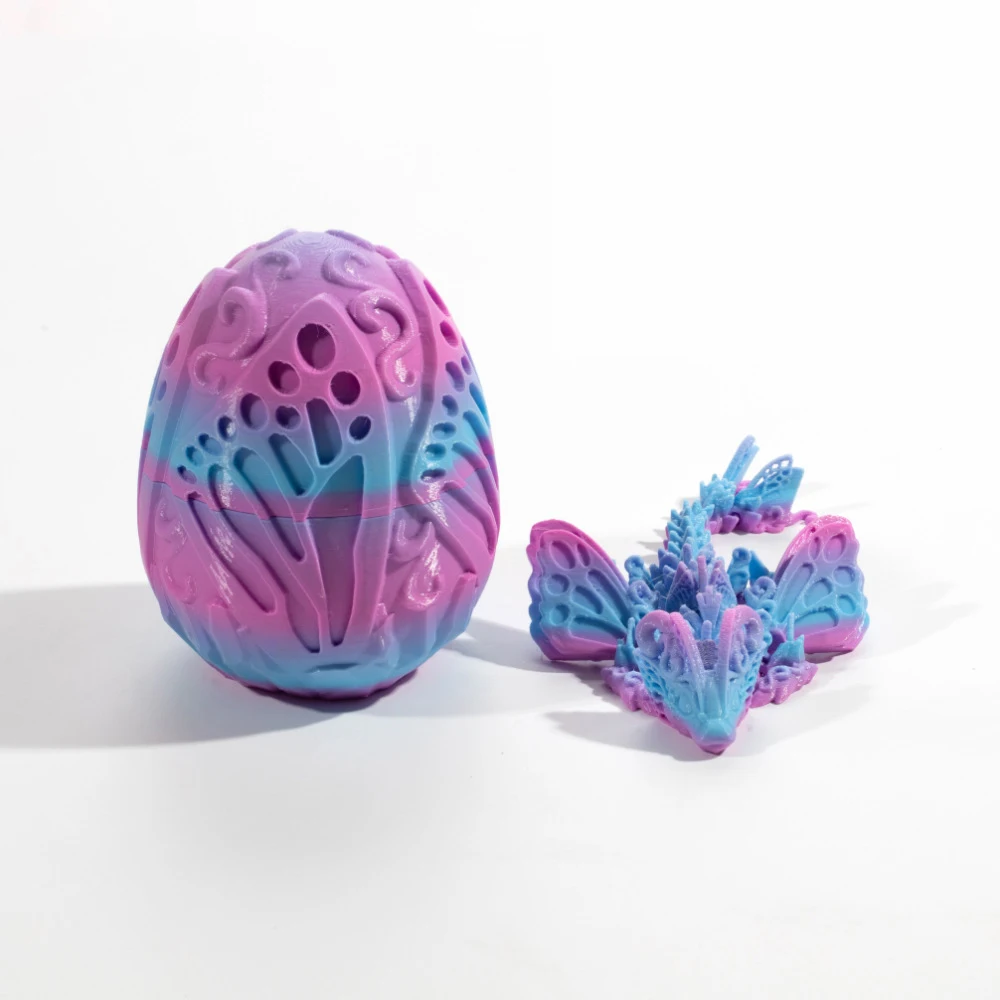 Personalized Butterflys Dragons Toy Egg Set Sturdy Crafts Decorative Model For Living Room Bedroom