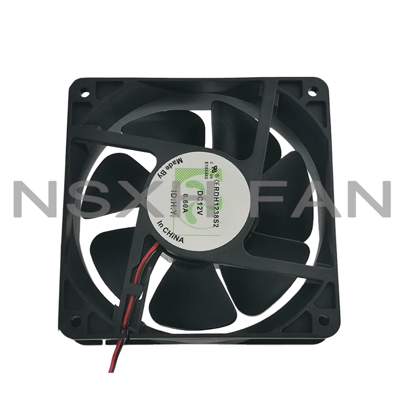 New RDH1238S2 12V 0.60a Frequency Converter 12038 Cooling Fan