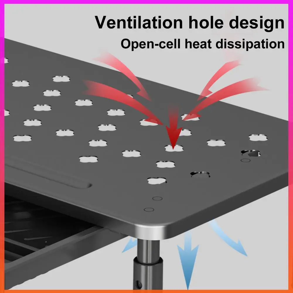 

Computer Monitor Stand for Desk Adjustable Monitor Riser Desk Organizer (White)