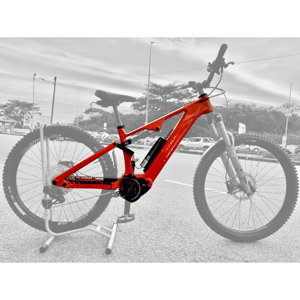 

Suitable for lightweight electronic mtb frame CEF69 29er boost DPC030 display octagonal M560 motor 720Wh battery Enduro Ebike fu