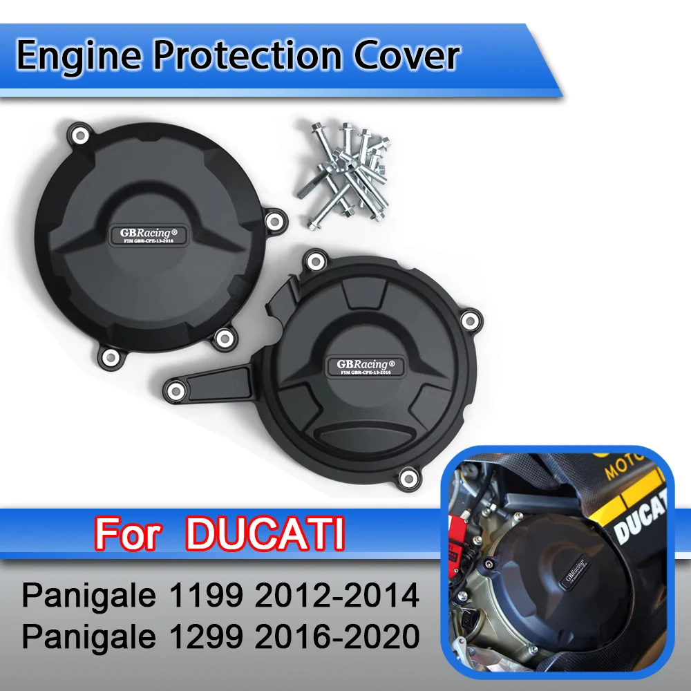 

For Ducati Panigale 1199 2012-2014 Panigale 1299 2016-2020 Engine Protection Cover Racing Engine Protective Cover