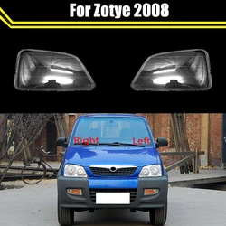 Front Car Headlamp Caps Auto Head Light Lamp Case Transparent Lampshade Lamp Shell Headlight Lens Glass Cover For Zotye 2008