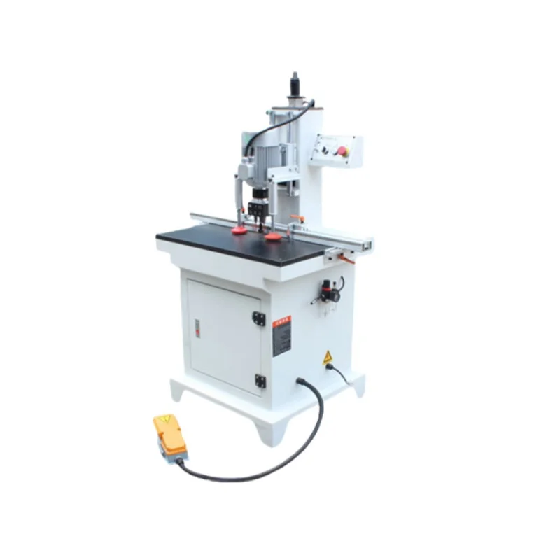 Automatic Door Hole Wood Boring Machine Single Head Hinge Drilling Cabinet Hinge Hole Boring Woodworking Machine for