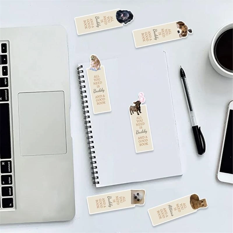 30 folhas Creative Paper Bookmarks Inspirational Page Marker Motivational Bookmarks for Students Professor