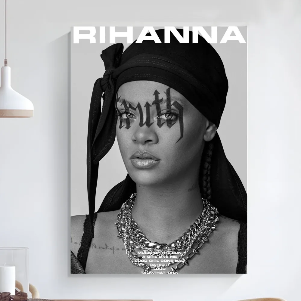 ملصق فني ذاتي اللصق للمغني الساخن ، لوحة حائط صغيرة عالية الجودة ، ديكور حائط للدراسة #2