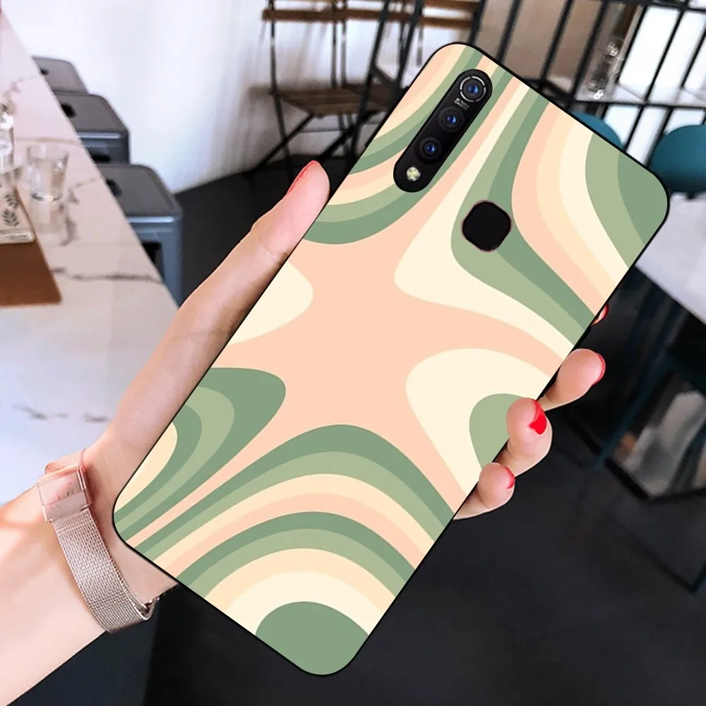 Abstract liquid Swirl Phone Case For Huawei Y9 6 7 5 Prime Enjoy 7s 7 8 plus 7a 9e 9plus 8E Lite Psmart Shell