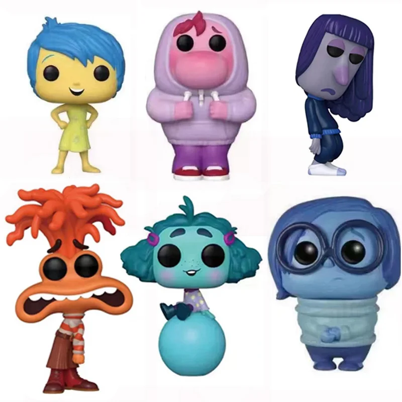 2024 Funko Pop Inside Out 2 Anime Figure Toys Decoration Ornaments Action Figure for Birthday Toy Gift