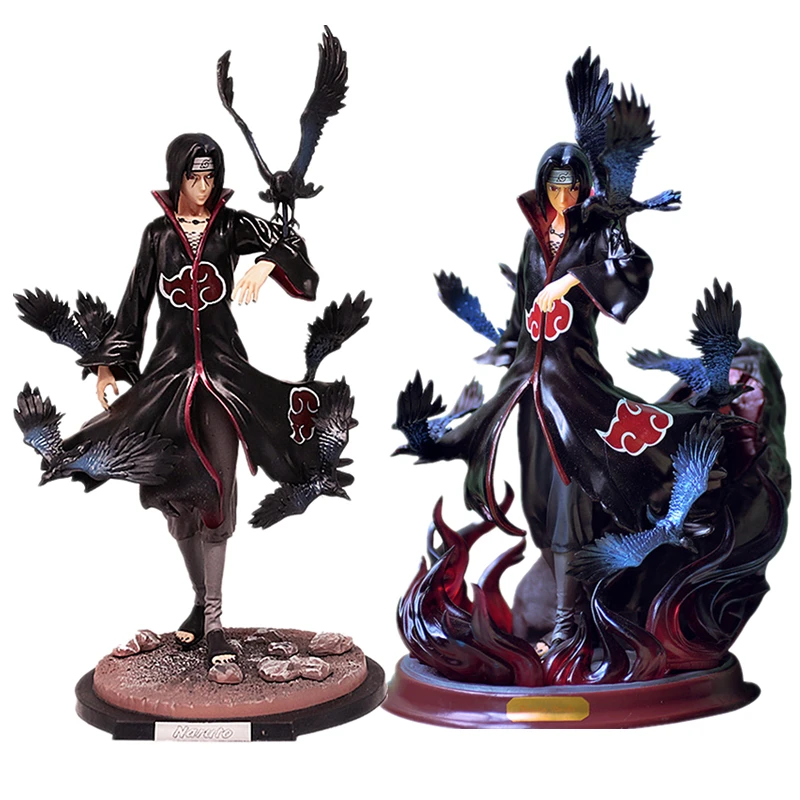 

Naruto Crow Hall Itachi GK Uchiha Itachi Statue Anime Model Ornaments Hand-made Collection Gift