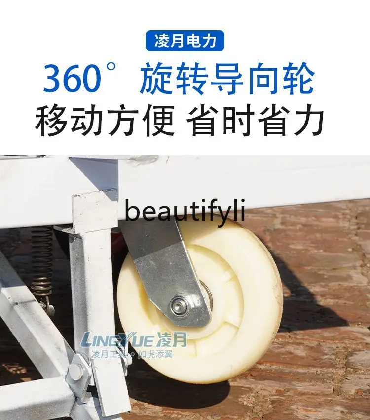 Optical cable conveyor, tractor, threading machine, optical fiber cable conveyor, wire pusher