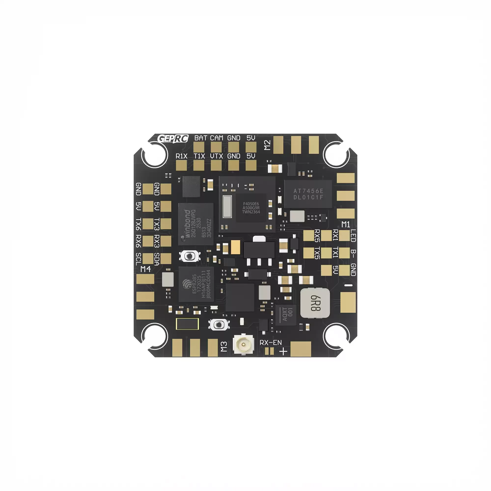Ultra Light 7g GEPRC F405 AIO with Built-in 2.4G ELRS Receiver, Wide 2-4S Input for 2-3 Inch Micro FPV Quadcopters