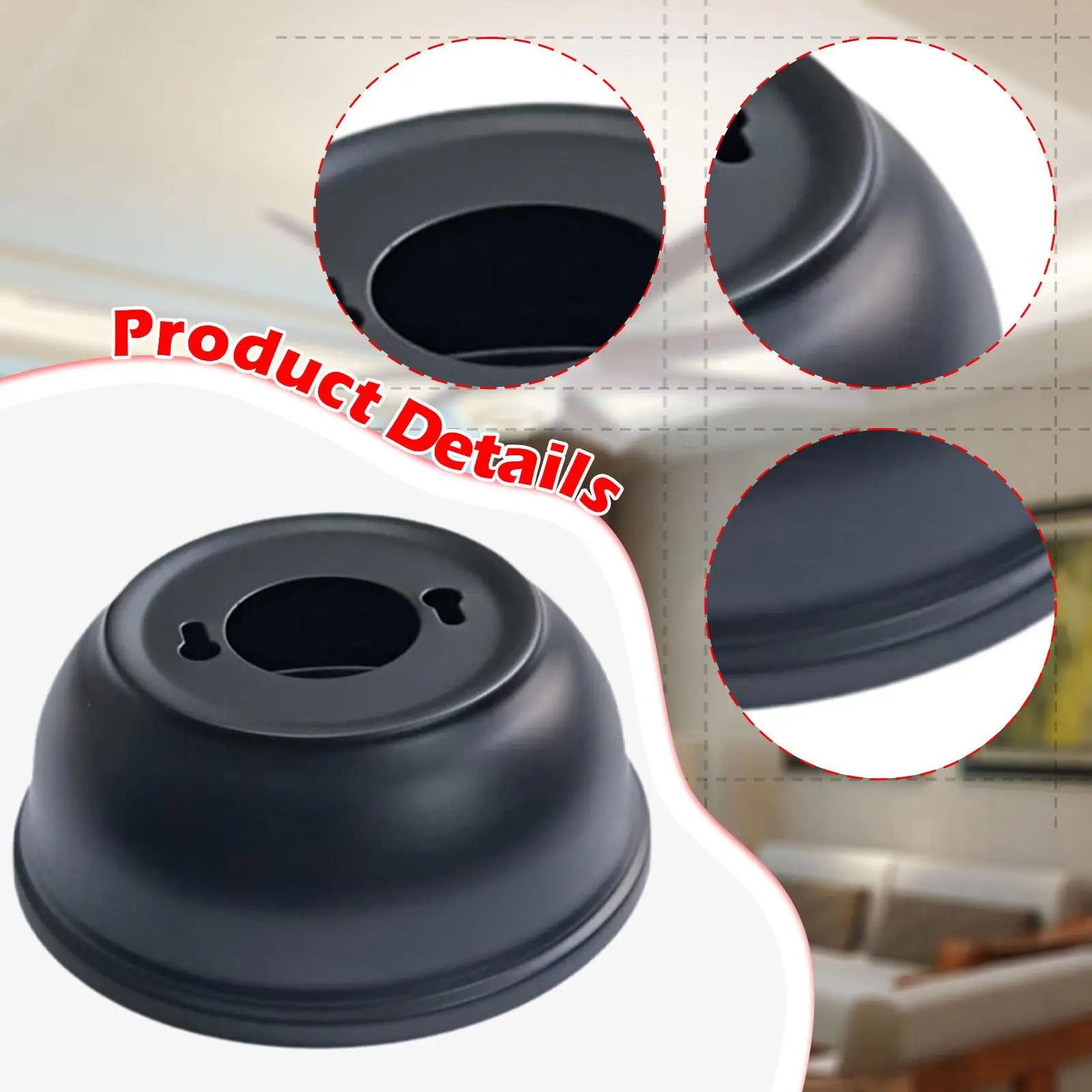 Light Fixture Bracket for Ceiling Fan Pendant Light Accessory Sturdy