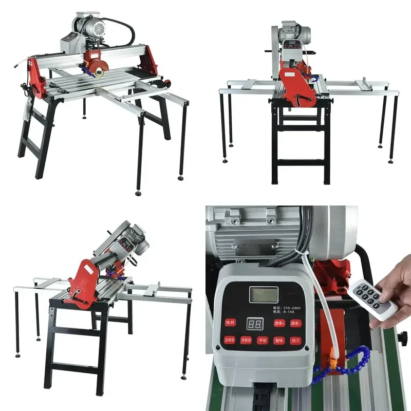 Automatic Desktop Tile Cutting Machine 45 Degree Bevel Chamfer Stone Water Jet High Pressure Cutter