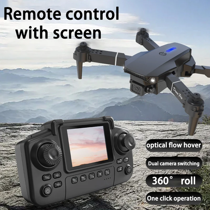 

Новый модернизированный дрон E88 Pro 8K с двойной камерой HD, аэрофотосъемка Дрон с экраном, складной квадрокоптер, радиоуправляемая игрушка для детей, подарки для мальчиков