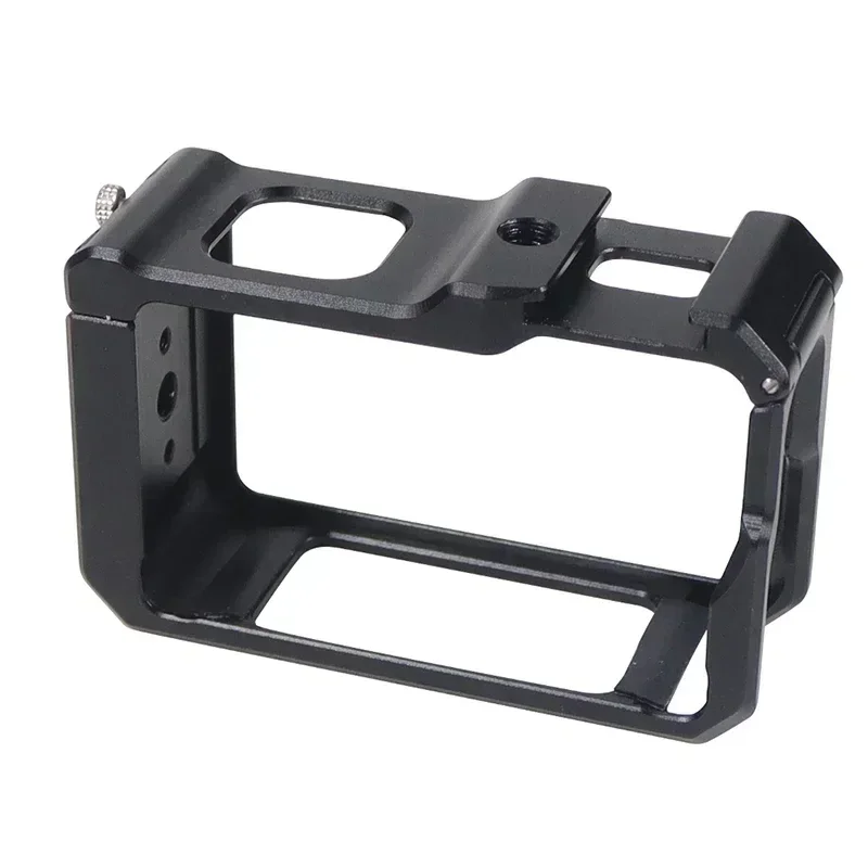 Camera Cage Rig Protective Frame Expansion Case with Cold Shoe Mount 1/4