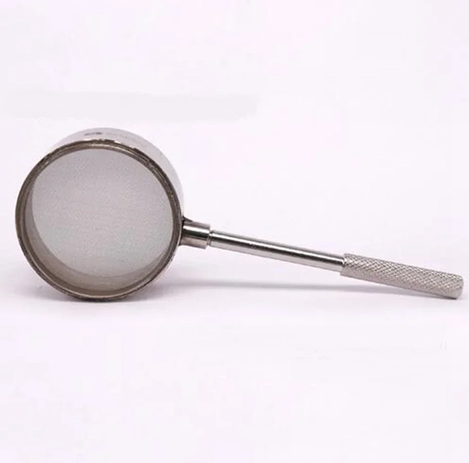 

Dia*Height 55*28mm 60/80/100/150/200/250/300/400 mesh Stainless Steel Screen Cell Strainer Standard Test Sieve With Handle