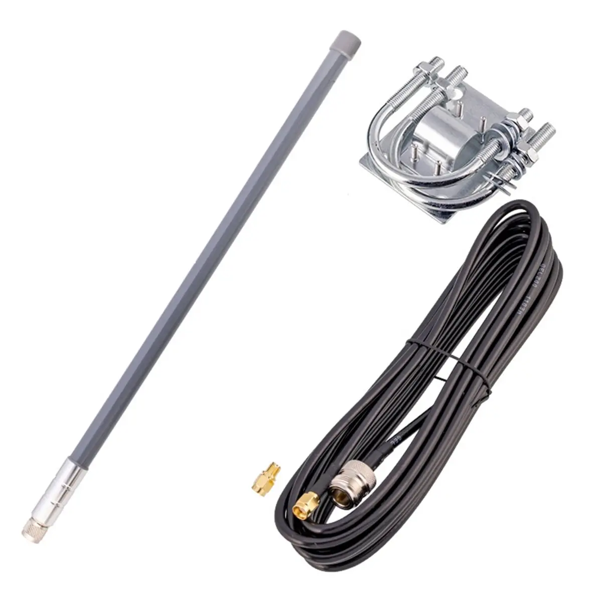 ABIU 12dBi 868MHz 915MHz Optimised Tuned for Helium for Omni Fiberglass Aerial Antenna Coaxial Cable Electrical Equipment