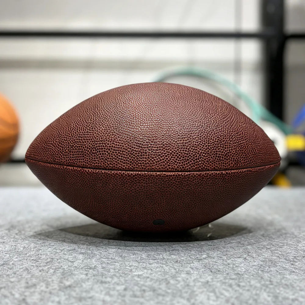 Outdoor Sports No. 9 Machine-Sewn Pu Competition and Training American Football for Adults, Suitable for Outdoor Use. Pu Sewing Technology Enhances Grip. Pu Material Is Suitable for Gyms, Playgrounds. Multiple Colors Available