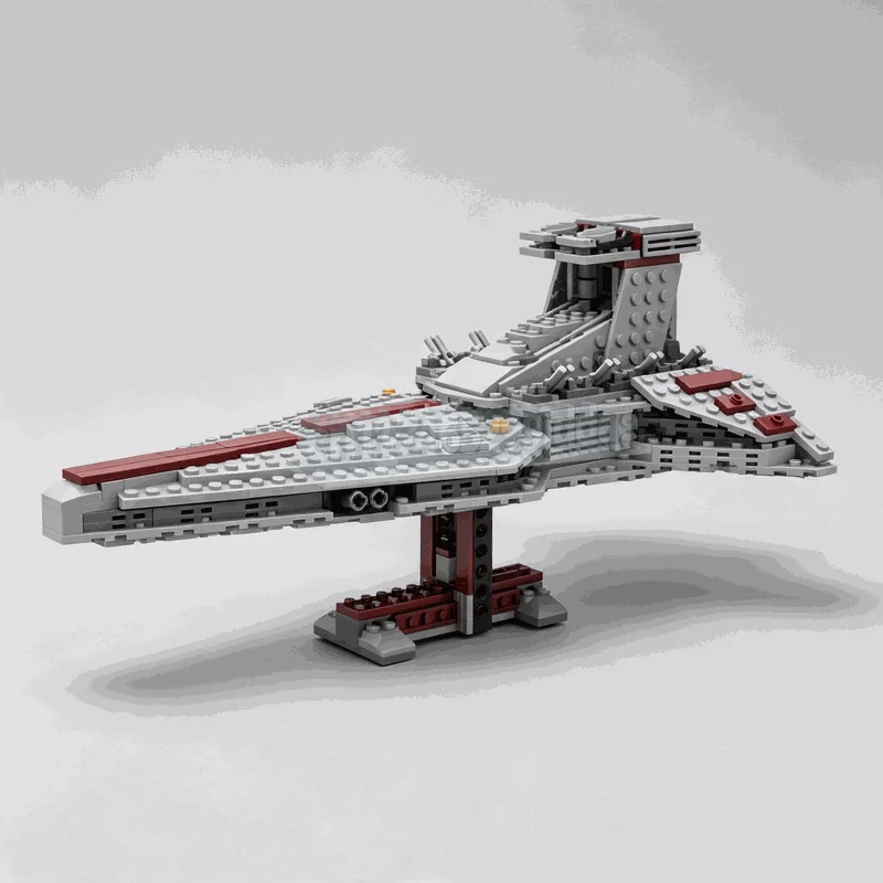 NEW 507PCS Midi Scale Space Carrier Building Blocks Futuristic Starship Model Creative DIY Assembly Toy Collection Display Gift