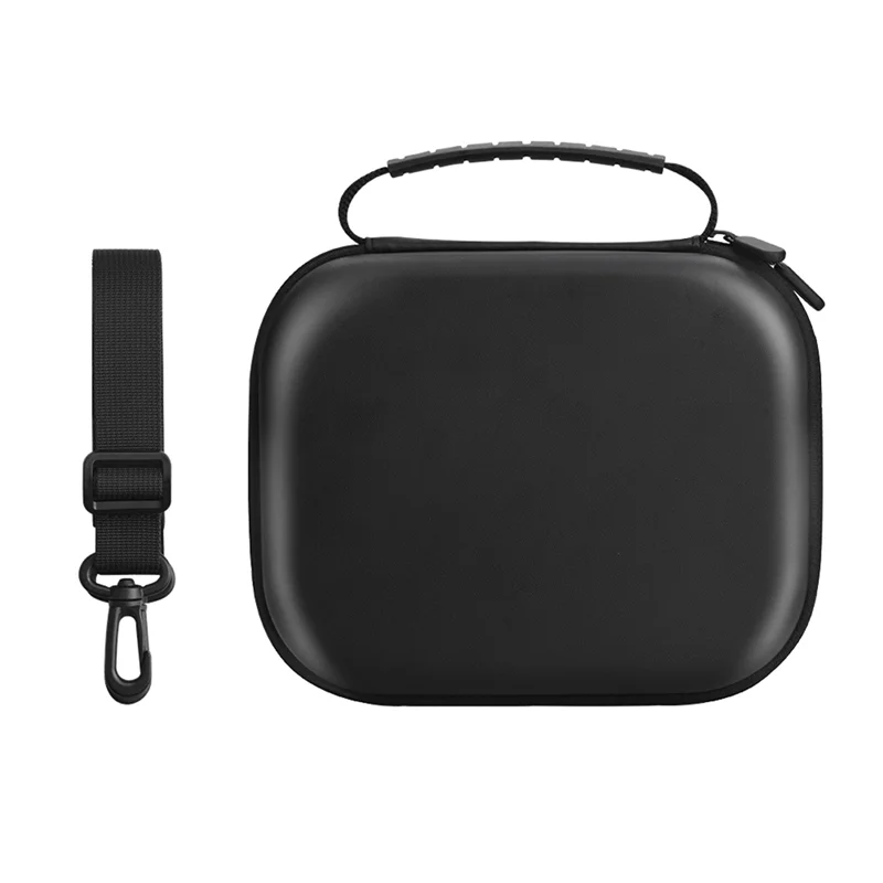 

1 PCS Portable Storage Bag Black PU+Velvet Fabric For OSMO Pocket 3 Carrying Case Handheld Camera Body-A22R