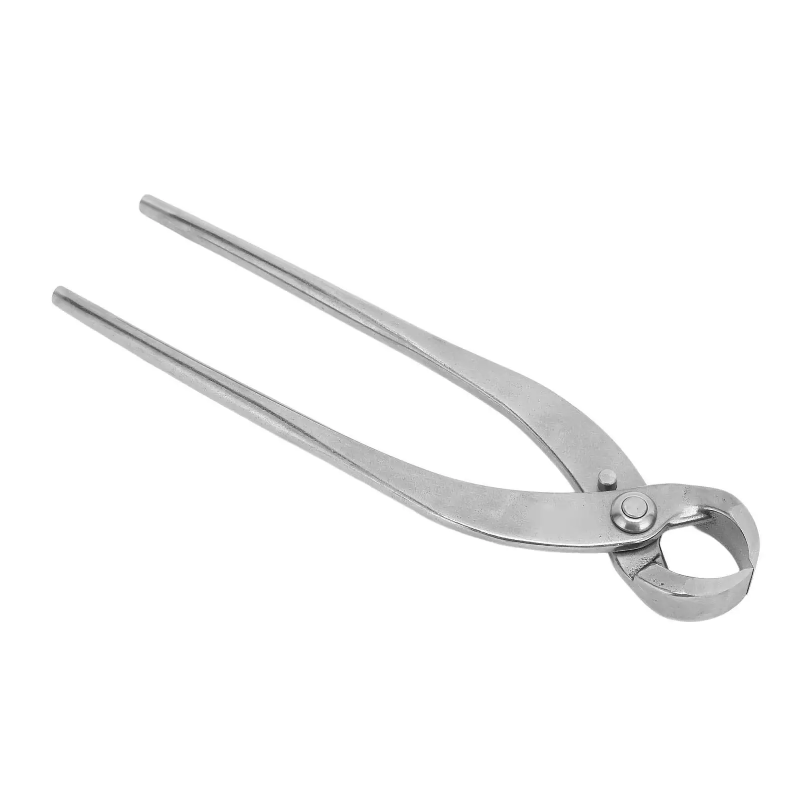 Ergonomic 210mm Stainless Steel Bonsai Cutter - Pointed Garden Shears for flowers & Fruit Trees