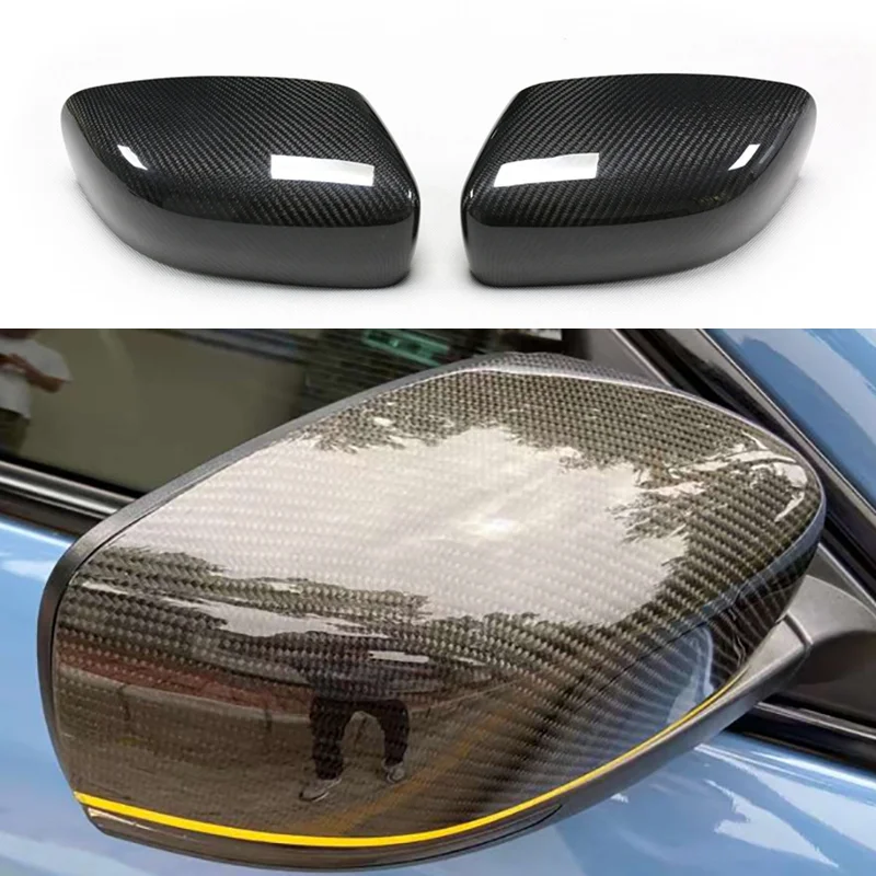 

Dry carbon fiber for maserati ghibli 2013-2021 side mirror cover ,Perfect installation