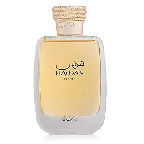 

RASASI Hawas For Her - Парфюмерная вода 100 мл (3,4 унции) Арабский парфюм премиум-класса для женщин Фирменный женский парфюмерный макияж