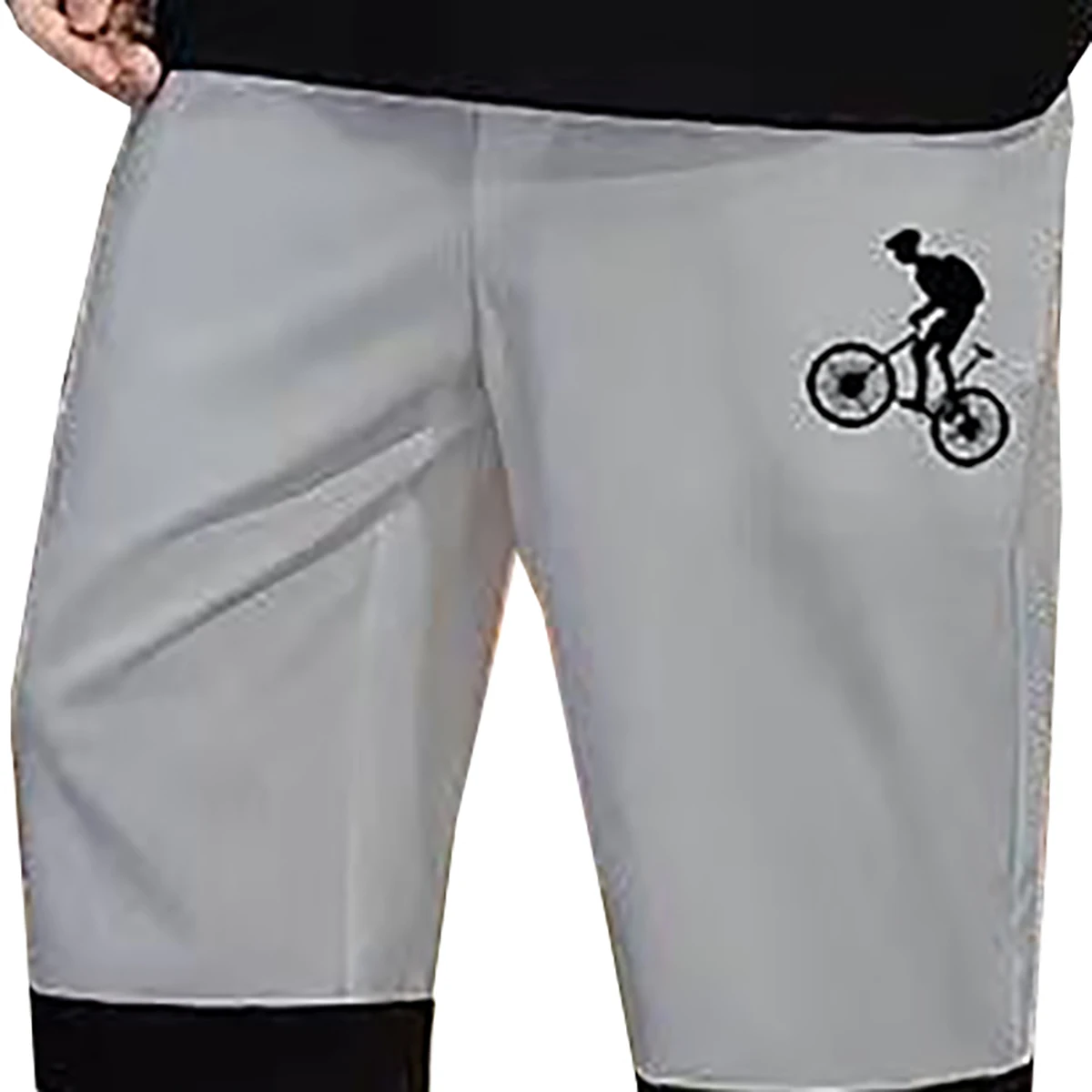 Men's Short Sleeved T-shirt With Two Tone Chinese Style Pattern Printed Five Quarter Pants Summer Youth Student Clothing