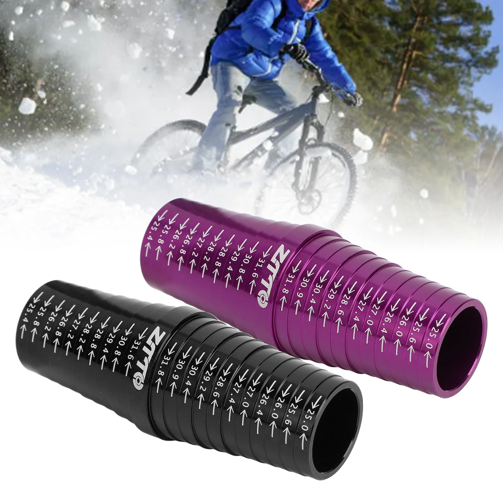 

Seat Tube Seatpost Gauge Easy Using High Accuracy Seat Tube Seatpost Size Measurement Tool Durable for 25MM to 31.8MM Seatpost